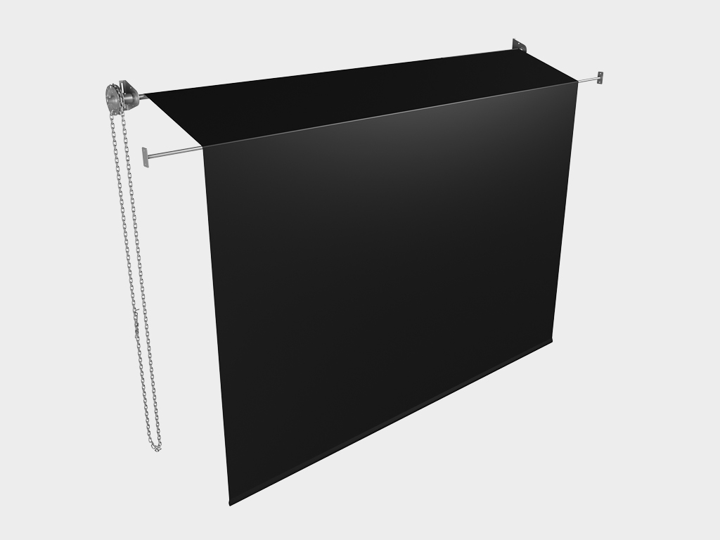 Harakatlanuvchi yuqori varaq, agar yuklash va tushirish ishlari turli balandlikdagi avtomobil parkidan amalga oshirilsa, kirishni qo'shimcha hermetizatsiya qilish uchun mo'ljallangan.